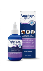 VETERICYN ALL ANIMAL ANTIMICROBIAL OPHTHALMIC GEL 3 OZ DROPS UPC 818582010603