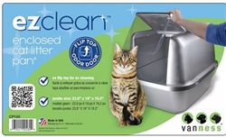VAN NESS EZ CLEAN JUMBO CAT LITTER PAN UPC 079441004809 - QUALIFIES FOR $15 SHIPPING WITH $650 MINIMUM ORDER