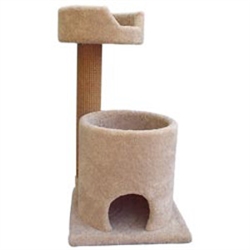 WADE'S CAT TREES MODEL C1B1 20" X 20" HEIGHT 38"  - WEIGHT 48lbs UPC 856825001001. SHIP METHOD - PALLET*