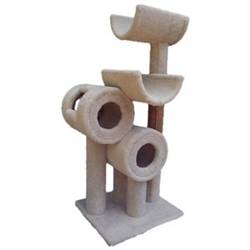 WADE'S CAT TREES MODEL T2P2 22" X 24" HEIGHT 54"  - WEIGHT 84lbs UPC 856825001124 SHIP METHOD - PALLET *
