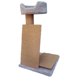 WADE'S CAT TREES MODEL SPHVB 20" X 20" HEIGHT 36" - WEIGHT 35lbs UPC 856825001216 SHIP METHOD - PALLET *