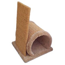 WADE'S CAT TREES MODEL STP SISAL TUNNEL W/POST - WEIGHT 20lbs UPC 856825001278 SHIP METHOD - PALLET *