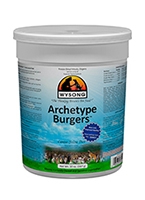 WYSONG ARCHETYPE BURGERS 20 OZ. CANISTER  UPC 085835030408