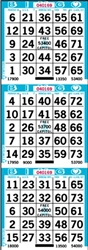 3 ON Bingo Paper - BULK - 3,000 Sheets (Borders and Tints Available)
