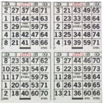 4 ON Bingo Paper