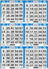 6 ON Bingo Paper