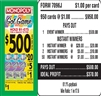 7096J Monopoly Got Game $1.00 Bingo Event Ticket