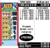 $500 TOP ($5 Bottom) - Form # 7453X Beer Necessities (3-Window)