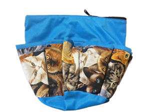 Bingo 10-Pocket Dauber Zipper Bag - Cats