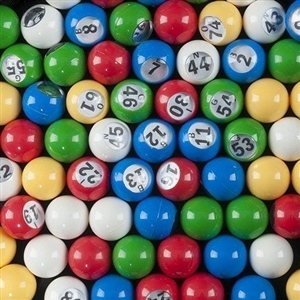 Bingo Balls 7/8" Plastic