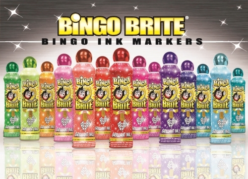 Dab-O-Ink Bingo Daubers - 12 Pack - Yellow - 3 ounce size - Bingo Ink  Markers