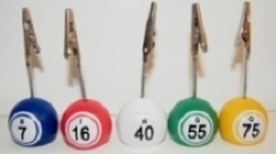 Bingo Ball Admission Ticket Holders