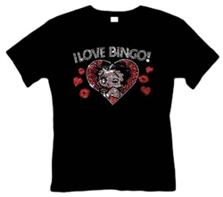 Betty Boop I Love Bingo T-Shirt