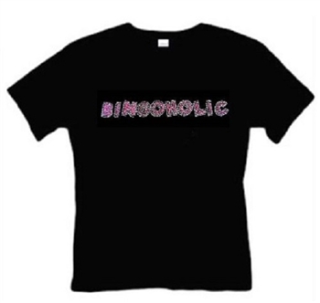 Bingoholic Black T-Shirt