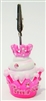 Princess Cupcake Bingo Admission Ticket Holder