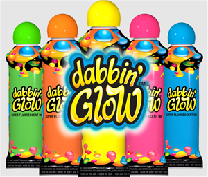Dabbin' Glow Super Fluorescent 3 Oz. Daubers