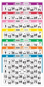 Double Play Bingo Paper