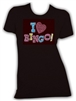 I Love Bingo Black T-Shirt