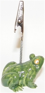 Ceramic Toad Bingo Admission Ticket Holder