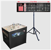 Professional Table Top bingo blower, 5 foot Flashboard, Stand with Verifier