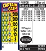$500 TOP - Form # YC81 Captain Cash $2.00 Ticket (3-Window)