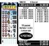 $300 TOP ($5 Bottom) - Form # YZ01 Veterans (3-Window)
