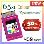 HP 65XL Tri-Colour, HP 65
