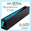 HP 971XL Cyan, HP 971