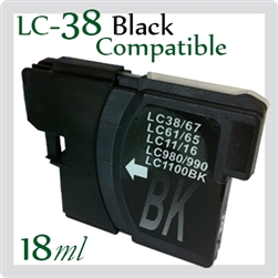 Brother LC38 Black