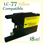 Brother LC77 Yellow