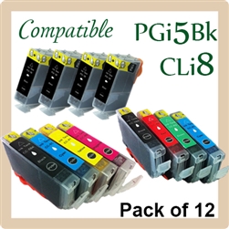 Canon PGi-5Bk CLi-8 set