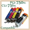 Canon PGi-750XL CLi-751XL Set