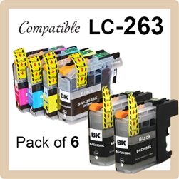 Brother LC261 LC263 set