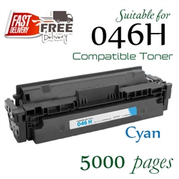 Compatible Canon 046H Cyan