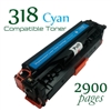 Compatible Canon 318 Cyan