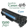 Compatible Canon 416 Cyan