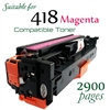 Compatible Canon 418 Magenta