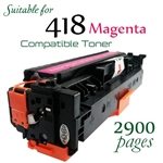 Compatible Canon 418 Magenta