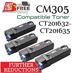 Compatible Fuji Xerox CM305 CP305 CT201632 CT201633 CT201634 CT201635