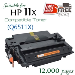 Compatible HP 11A 11X Q6511A Q6511X