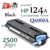 Compatible HP 124A Black Q6000A, Q6001A, Q6002A, Q6003A