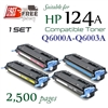 Compatible HP 124A Set Q6000A, Q6001A, Q6002A, Q6003A