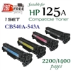 Compatible HP 125A set CB540A CB541A CB542A CB543A