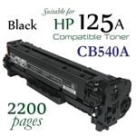 Compatible HP 125A Black CB540A CB541A CB542A CB543A