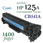 Compatible HP 125A Cyan CB540A CB541A CB542A CB543A