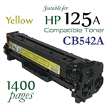 Compatible HP 125A Yellow CB540A CB541A CB542A CB543A
