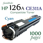 Compatible HP 126A Cyan CE310A CE311A CE312A CE313A