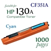 Compatible HP 130A Cyan CF350A CF351A CF352A CF353A