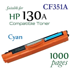 Compatible HP 130A Cyan CF350A CF351A CF352A CF353A