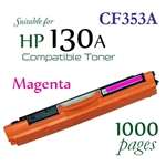 Compatible HP 130A Magenta CF350A CF351A CF352A CF353A